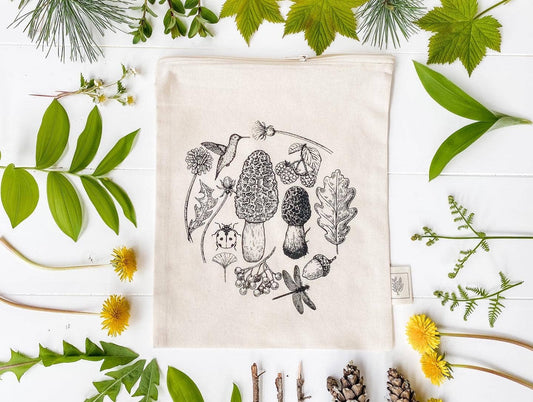 Reusable Foraging Bag - Medium - Nature