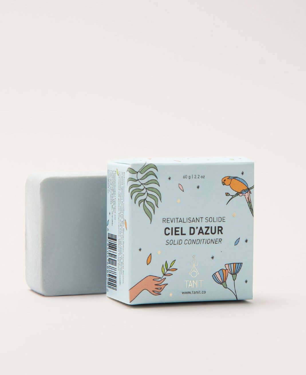 Solid Conditioner Bar - Ciel D'Azur - Hydrating