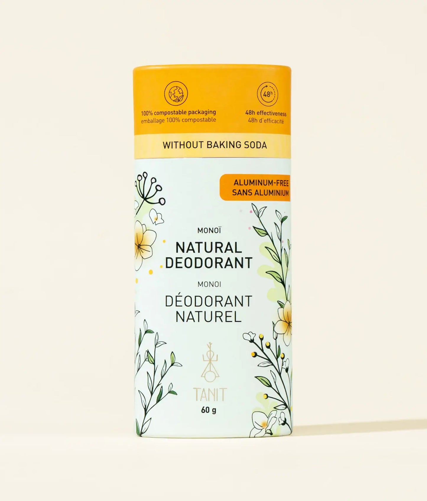 Natural Solid Deodorant (60 g)