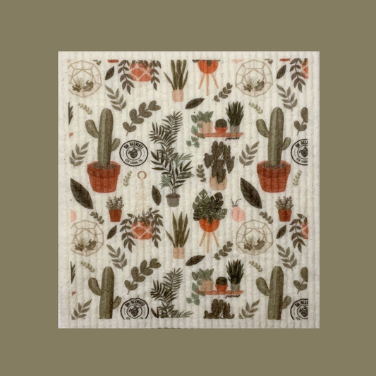 Swedish Dishcloth - House plants